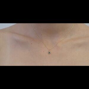 14K Gold Evil Eye Charm by Helen Ficalora